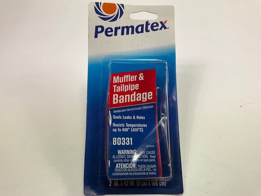 Permatex 80331 Muffler / Tailpipe Bandage - Repairs Holes & Seals Exhaust Leaks