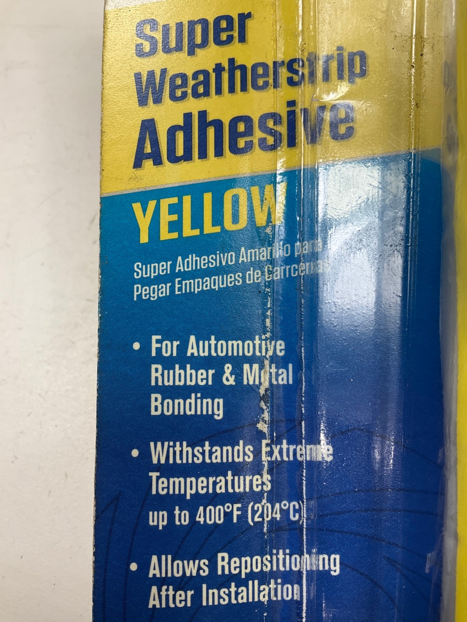 Permatex 80638 Yellow Weather Strip Adhesive Super Weatherstrip Adhesive, 2oz