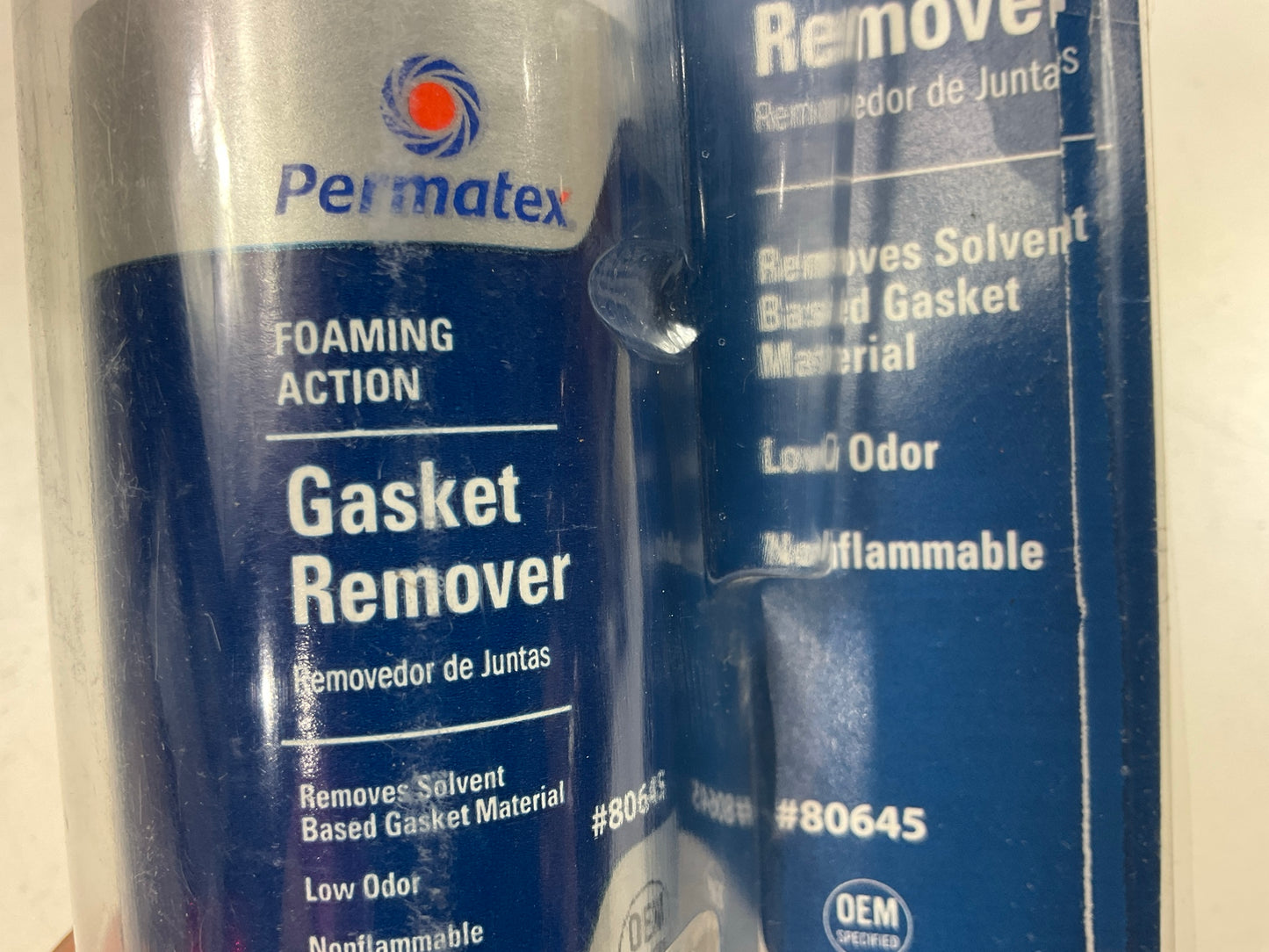 Permatex 80645 Gasket Remover - Low VOC Formula, 4 Oz, Foaming Action