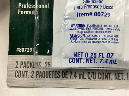 (10) Permatex 80729 Disc Brake Quiet Paste - Stops Brake Squeal - .25 Oz Each