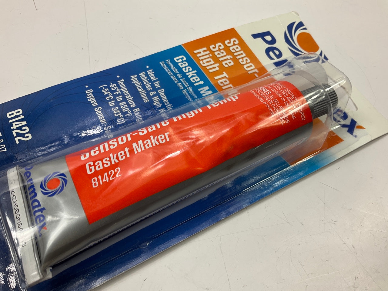 Permatex 81422 High Temp RTV Silicone Gasket Maker Oxygen Sensor Safe 3oz Tube