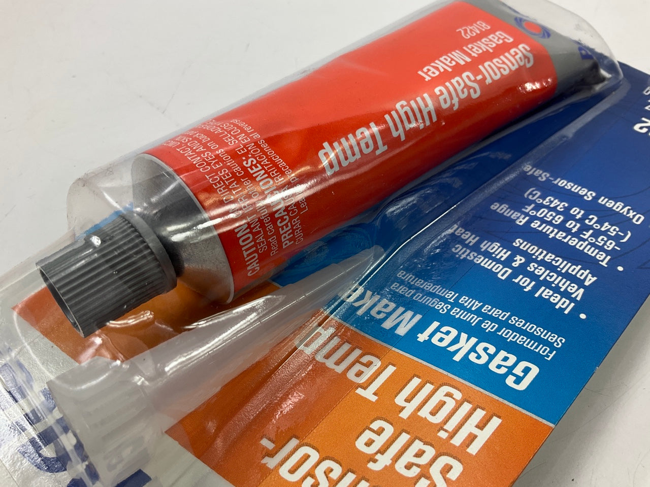 Permatex 81422 High Temp RTV Silicone Gasket Maker Oxygen Sensor Safe 3oz Tube