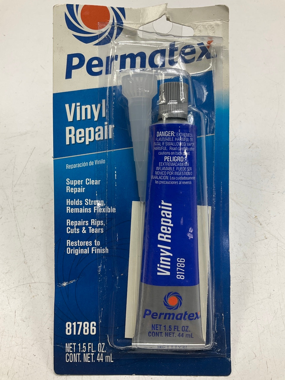 Permatex 81786 Super Clear Vinyl Sealant Repair Kit, 1.5 Fl Oz