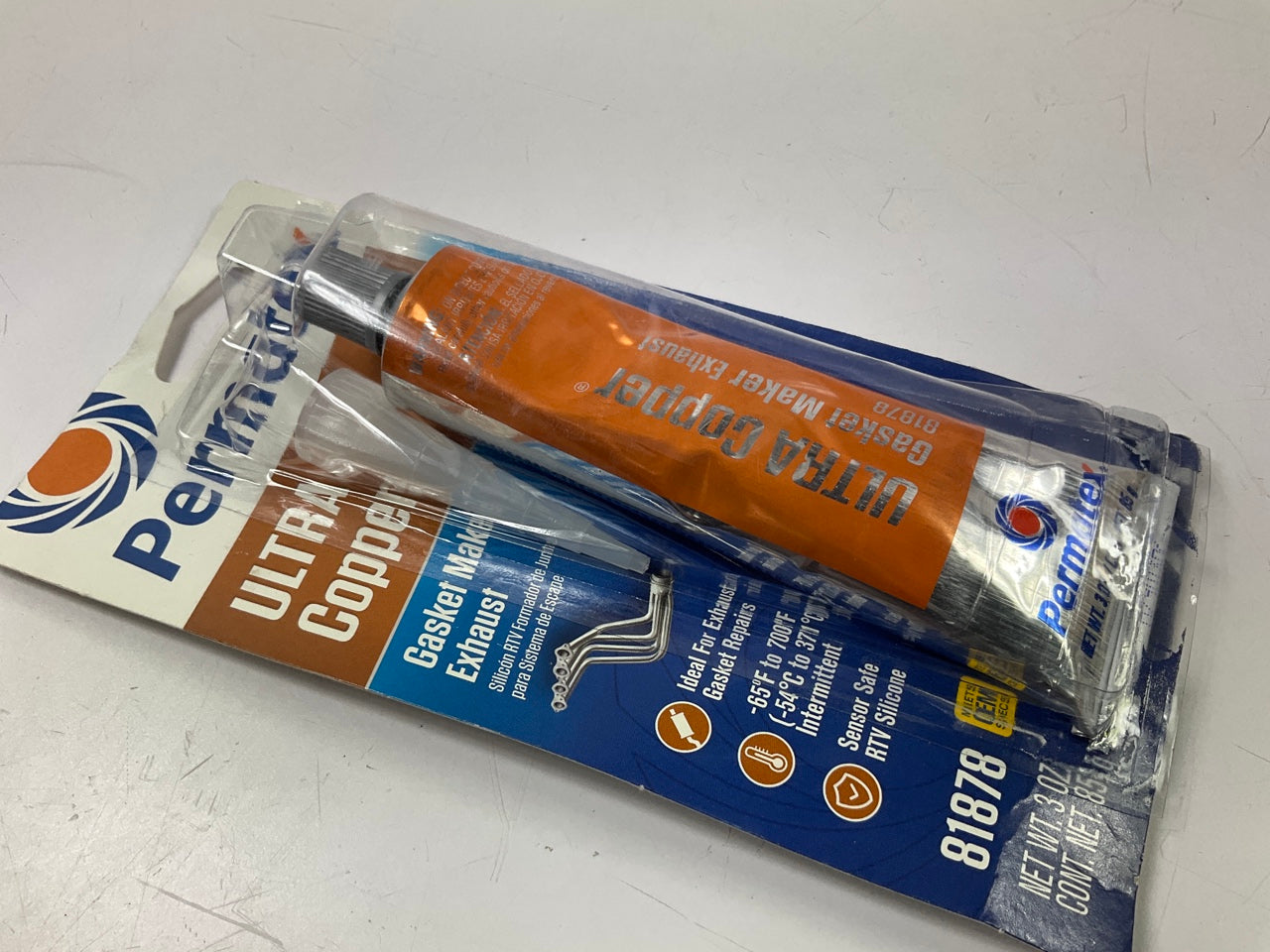Permatex 81878 Ultra Copper Maximum HIGH Temperature RTV Silicone Gasket Maker