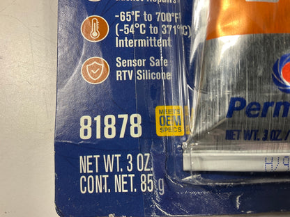 Permatex 81878 Ultra Copper Maximum HIGH Temperature RTV Silicone Gasket Maker