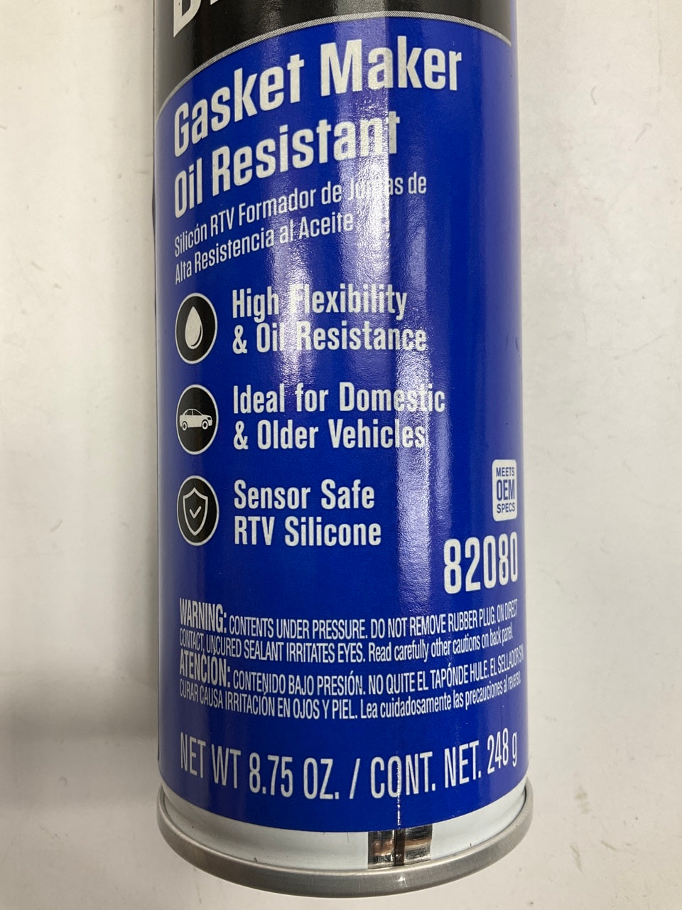 Permatex 82080 Ultra Black Maximum Oil Resistance RTV Silicone Gasket Maker