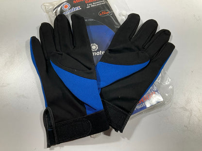 Permatex 85315 Blue & Black Mechanics Gloves - X-Large