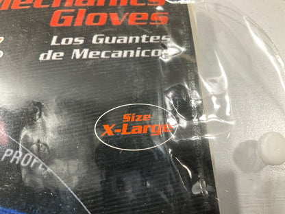 Permatex 85315 Blue & Black Mechanics Gloves - X-Large