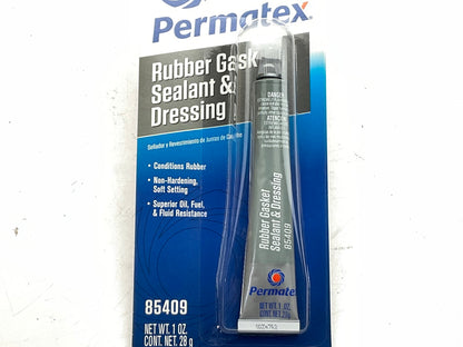 Permatex 85409 Ultra Rubber Gasket Sealant And Dressing, 1 Oz. Tube