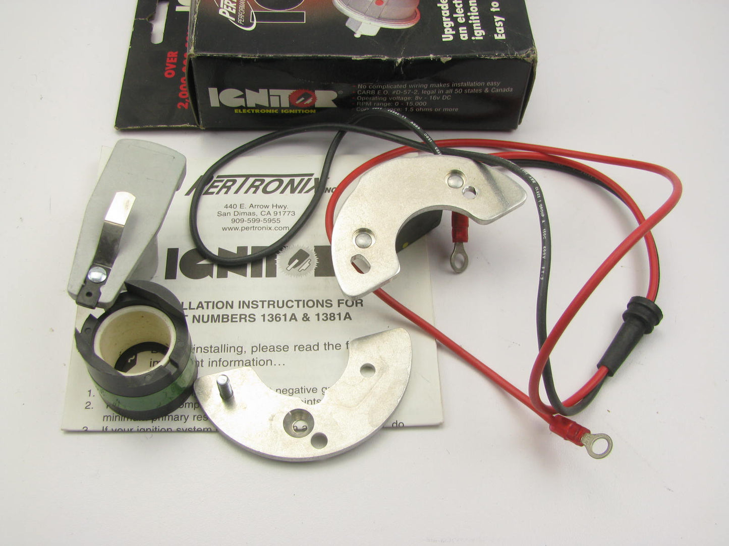 Pertronix 1381A Ignition Ignitor Conversion Kit  (Electronic Ignition)