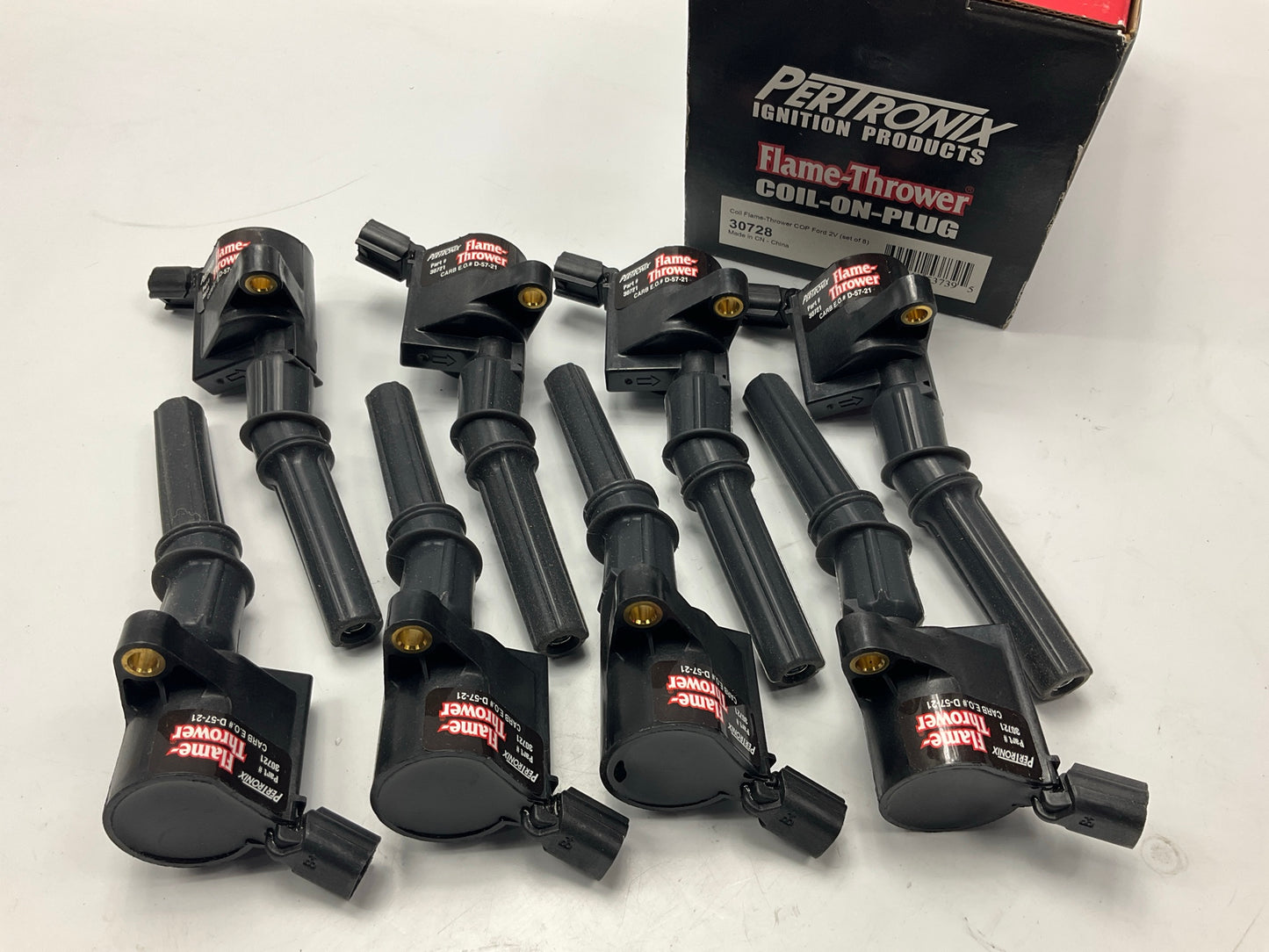 PerTronix 30728 Flame-Thrower Coil On Plug For 98-08 Ford 4.6/5.4L/6.8L Set Of 8