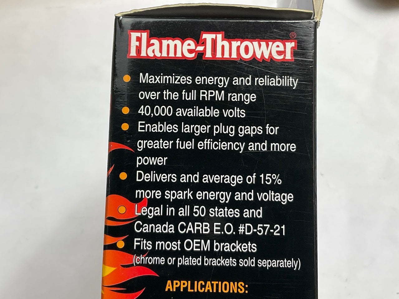 PerTronix 40011 Flame-Thrower 40,000 Volt 1.5 Ohm Ignition Coil