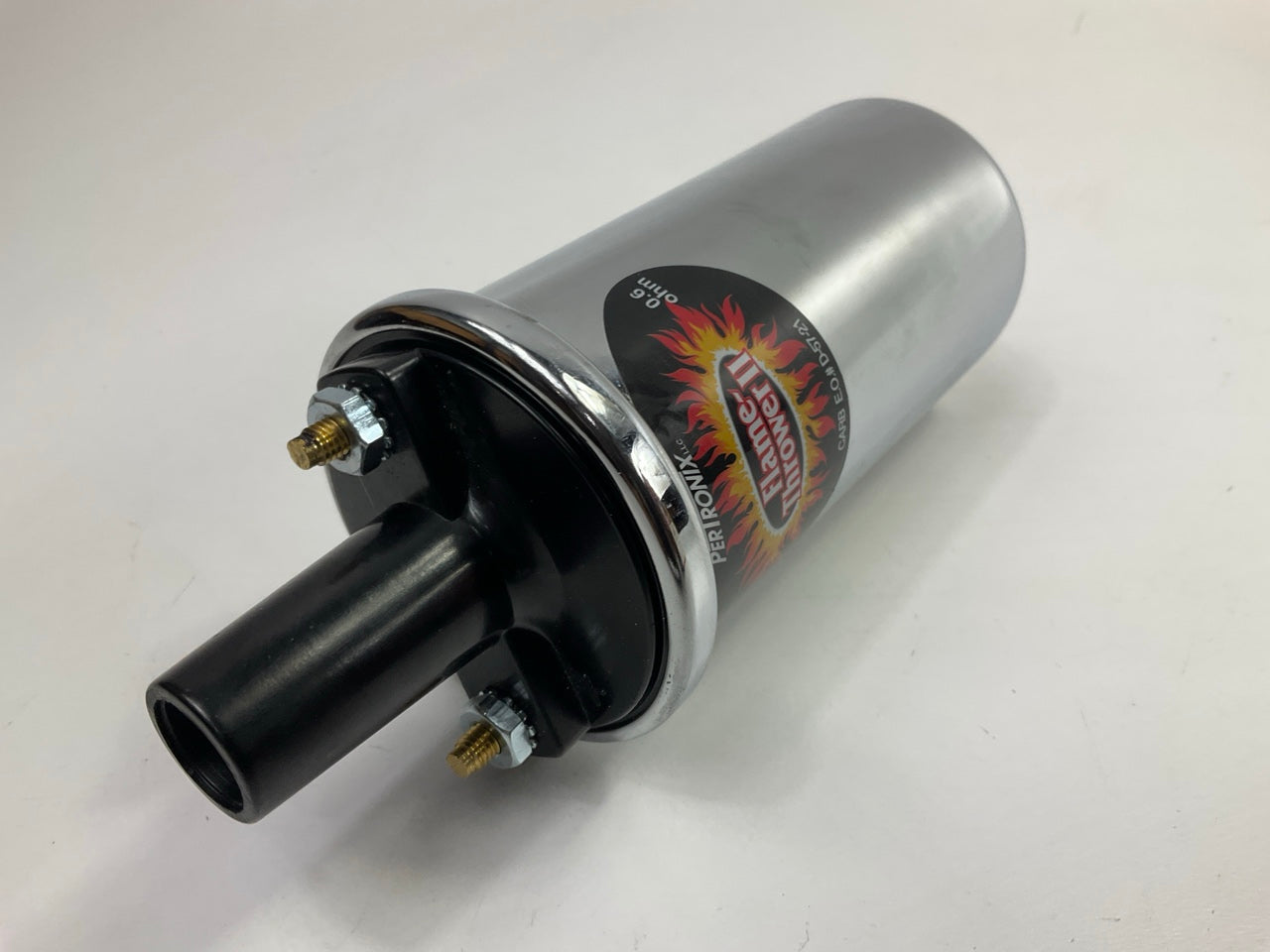 Pertronix 45001 Flame-Thrower II Ignition Coil 45,000 Volt 0.6 Ohm Chrome