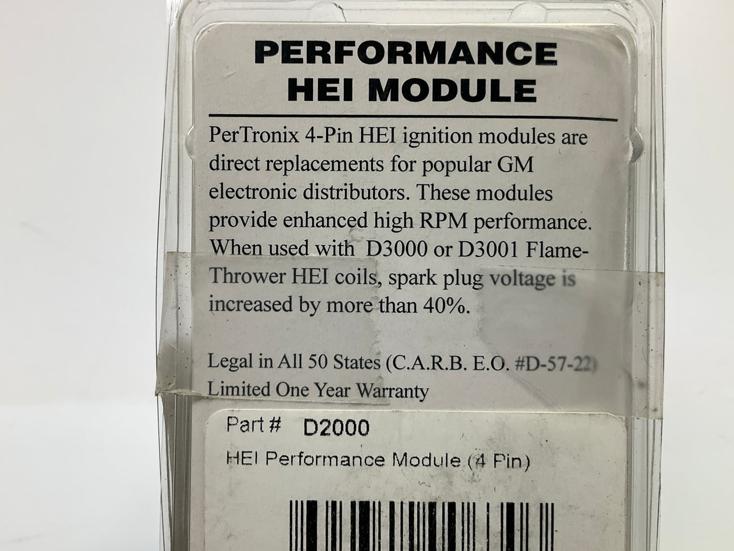 Pertronix D2000 Distributor Ignition Control Module Flame-Thrower For GM HEI