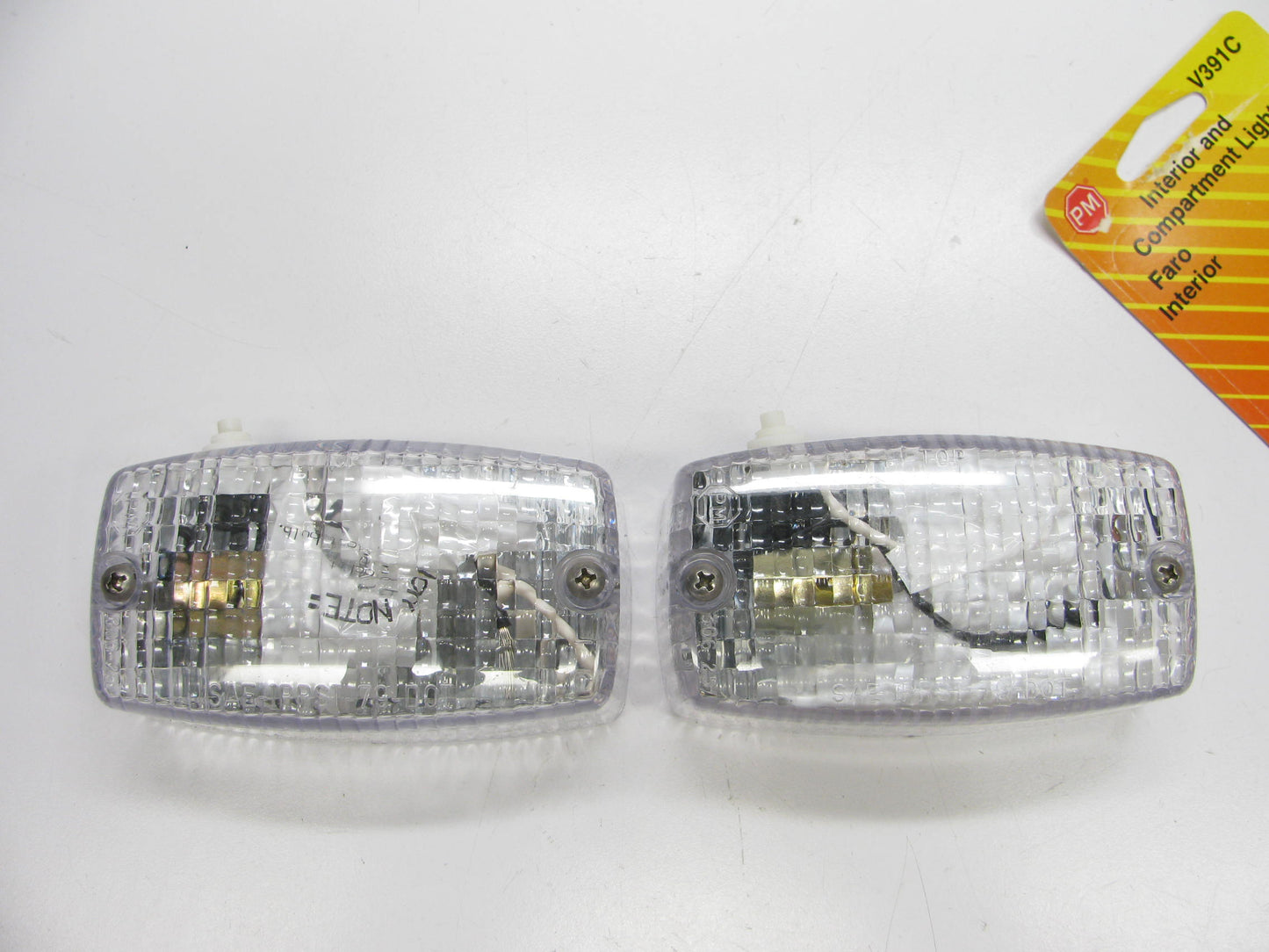(x2) P-M V391C Interior Dome, Trunk, Glove Box, Cargo Light W/switch