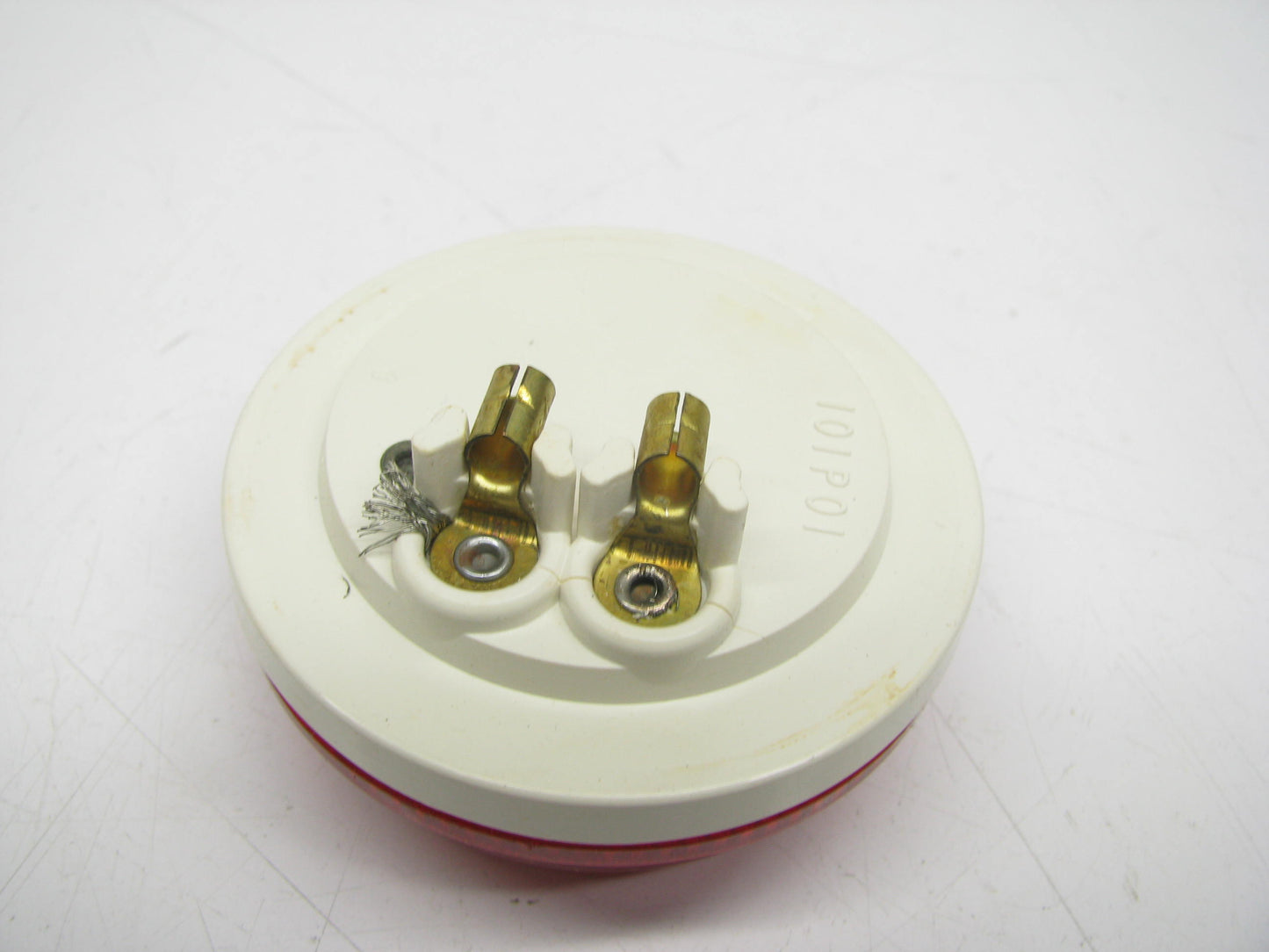 (6) Peterson Manufacturing 101R RED Round Trailer Side Marker Clearance Lights