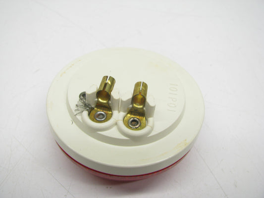 (6) Peterson Manufacturing 101R RED Round Trailer Side Marker Clearance Lights