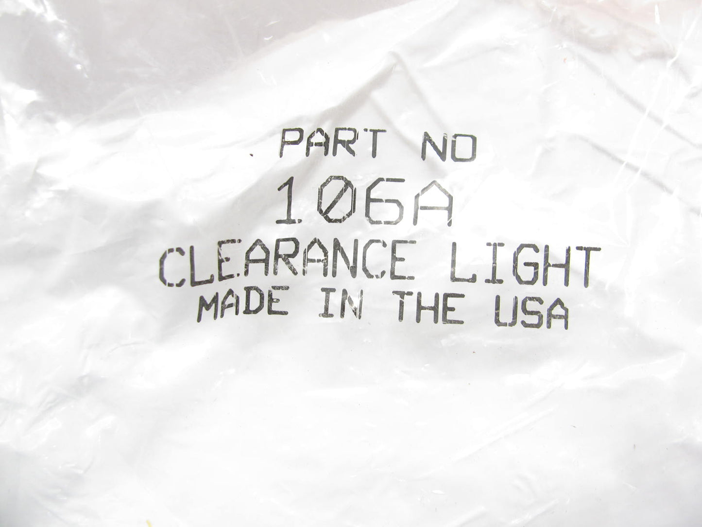(2) Peterson 106A Oval Two-Bulb Clearance Marker Light Lamp W/ Reflector