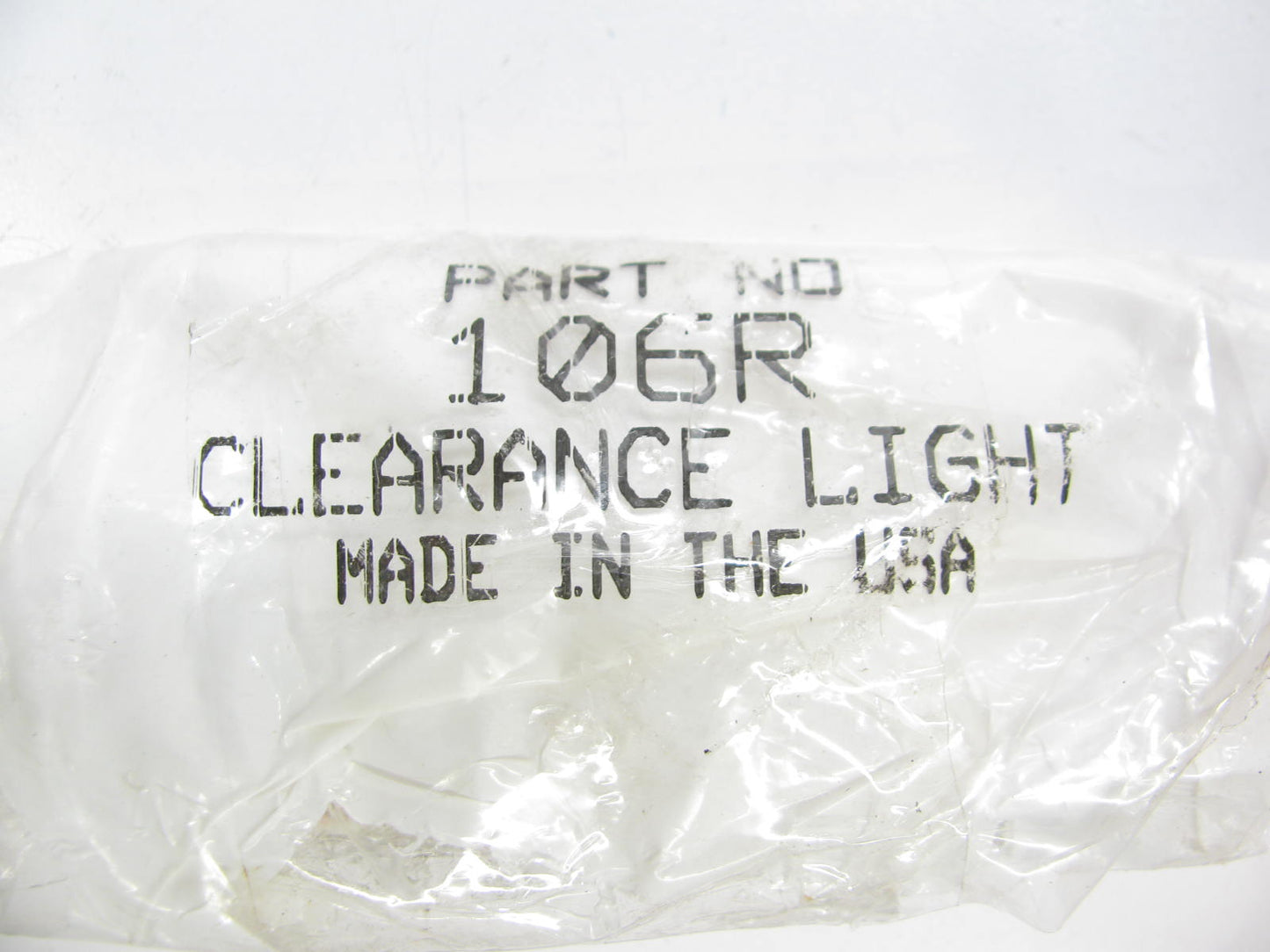 (x2) P-M 106R Combination Two-Bulb Clearance Marker Light W/reflex