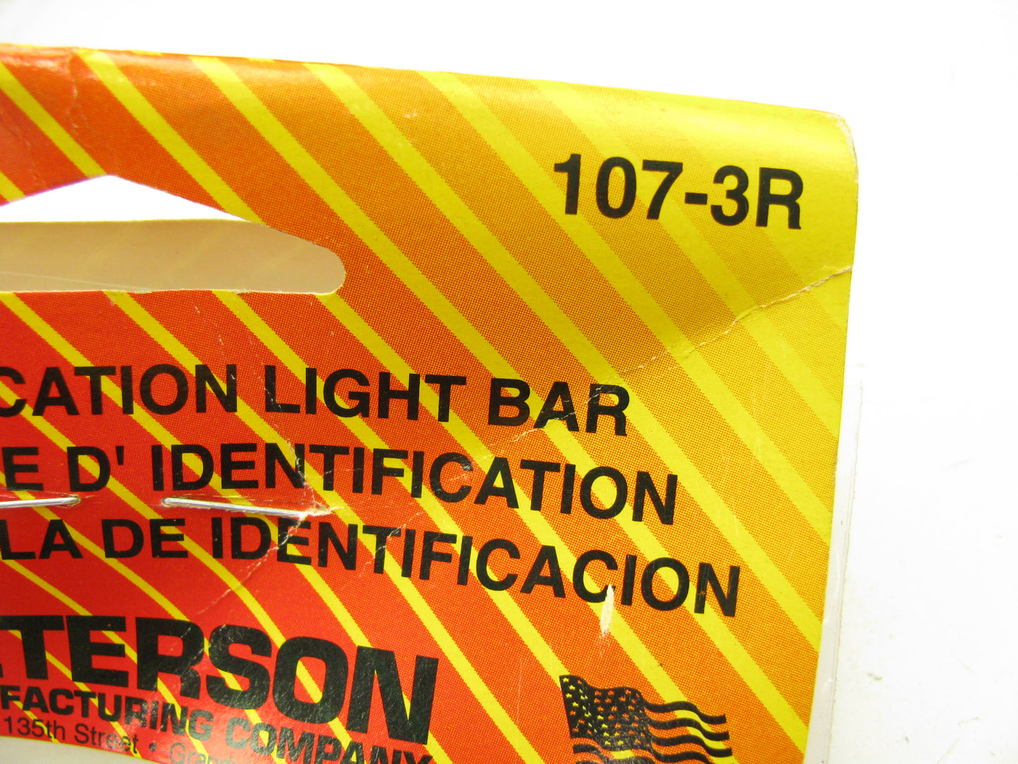 Peterson Manufacturing Red Identification Mini-Light Bar - 16-1/2'' Long