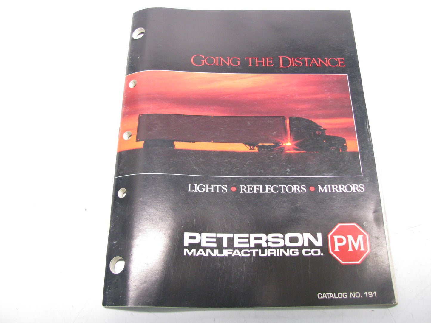 Peterson Manufacturing Catalog#191 Going The Distance Light Reflectors Mirrors