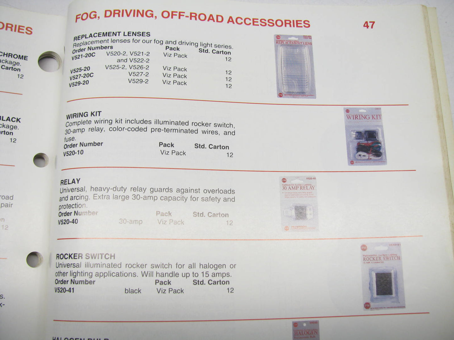 Peterson Manufacturing Catalog#191 Going The Distance Light Reflectors Mirrors