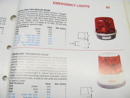 Peterson Manufacturing Catalog#191 Going The Distance Light Reflectors Mirrors