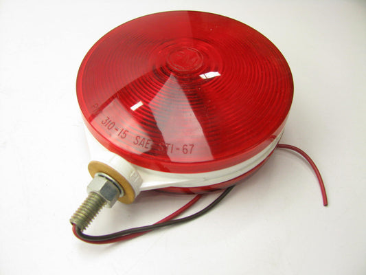 Peterson 312-2RA Double Face Red/Red Pedestal Mount Turn Signal Lamp Light