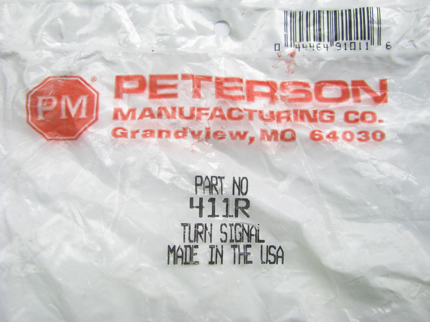 Peterson Manufacturing 411R Trailer Turn Signal Light Lamp - Red (amber)  1-wire