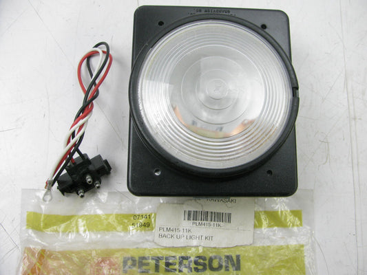 Peterson Manufacturing 415-11K Clear BACK UP LIGHT KIT 4.50'' X 3.58''