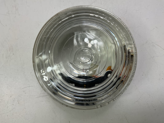 (2) Peterson # 415 4'' Round Clear Lens Back-Up Light Lamp, Made In USA