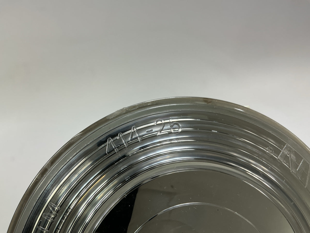 (2) Peterson # 415 4'' Round Clear Lens Back-Up Light Lamp, Made In USA