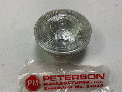 Peterson 415 4'' Round Clear Lens Back-Up Light Lamp, Made In USA