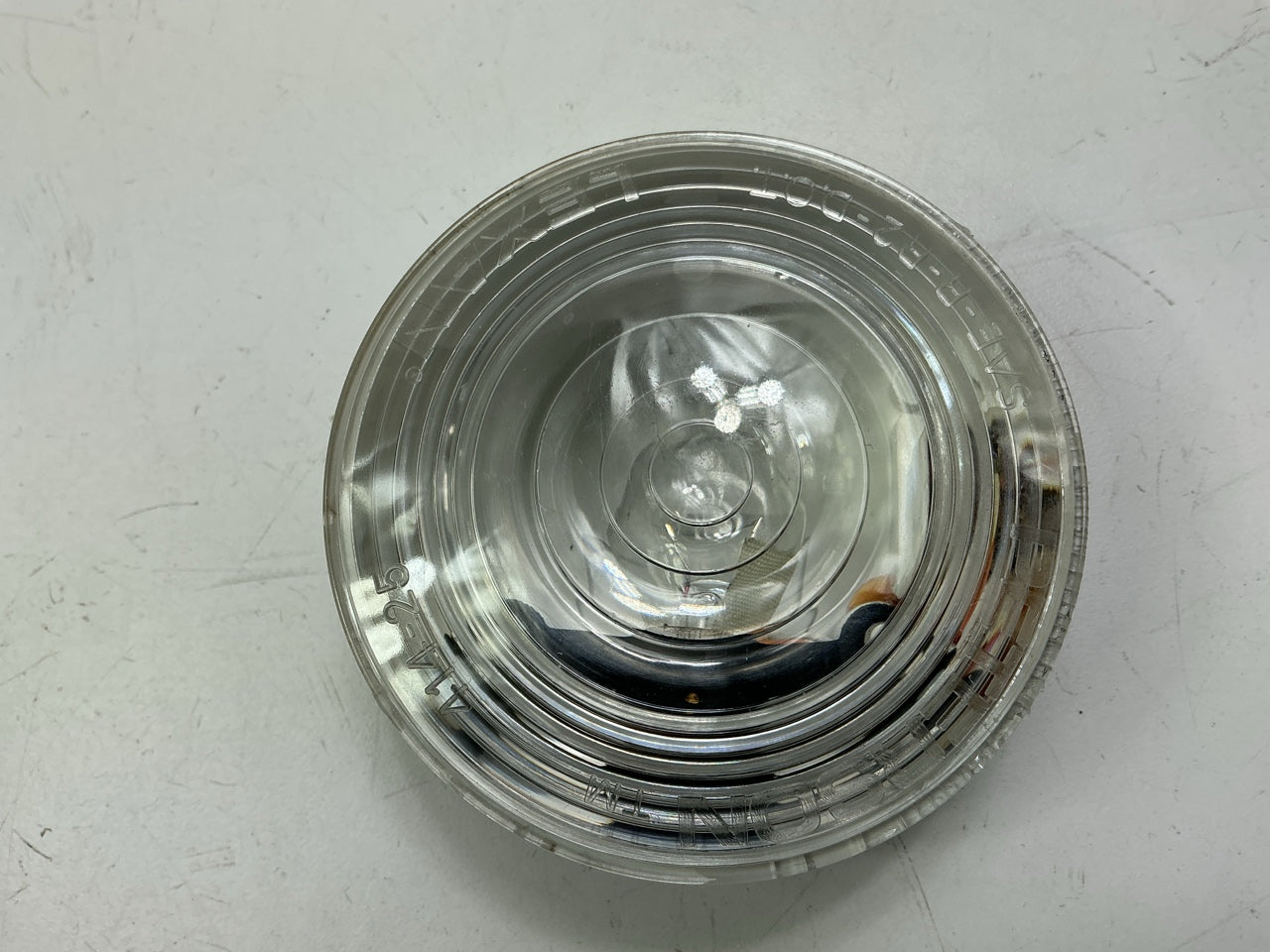 Peterson 415 4'' Round Clear Lens Back-Up Light Lamp, Made In USA