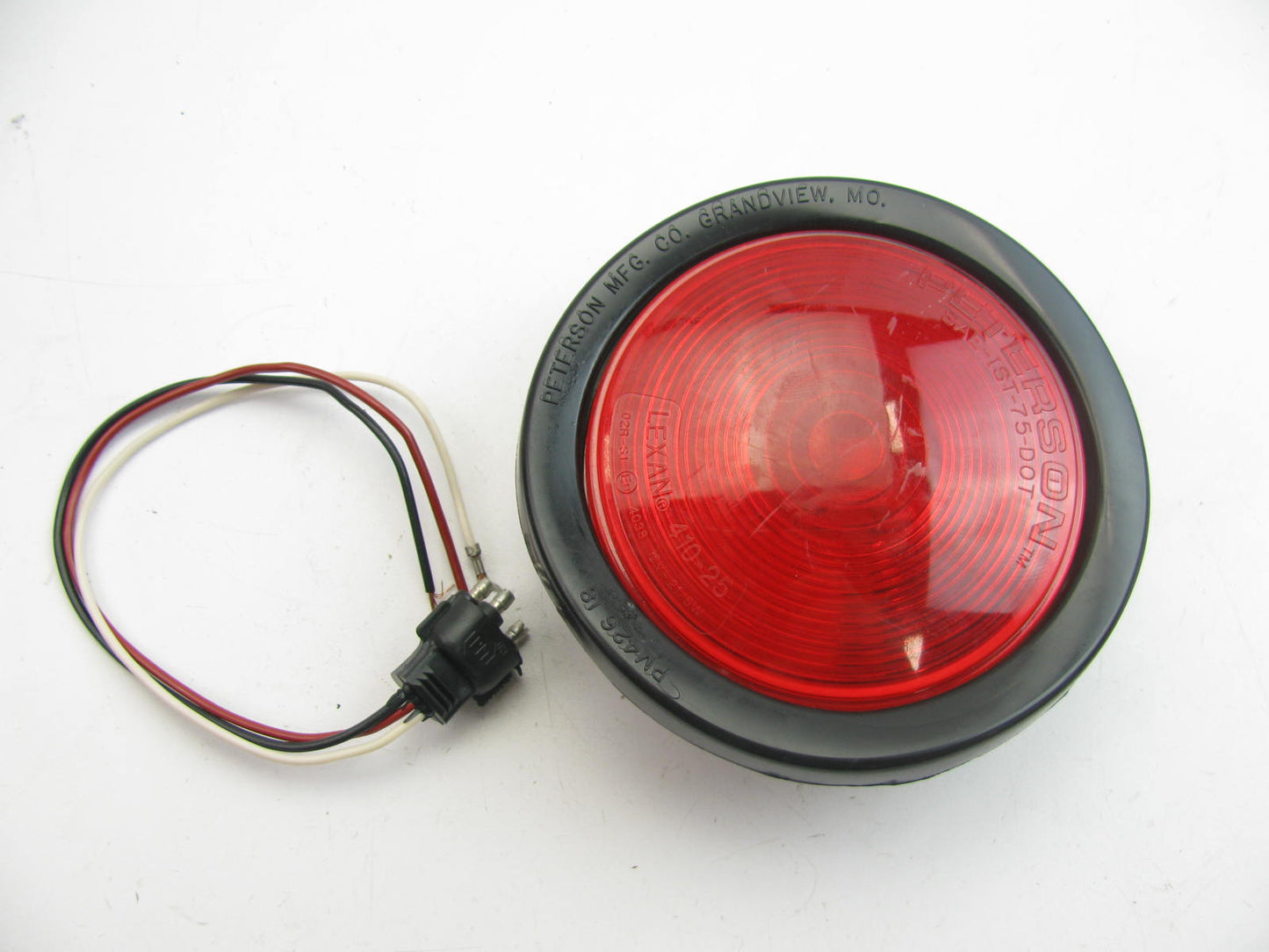 Peterson Manufacturing 426KR Round 4'' Stop & Turn Tail Light Lamp Kit
