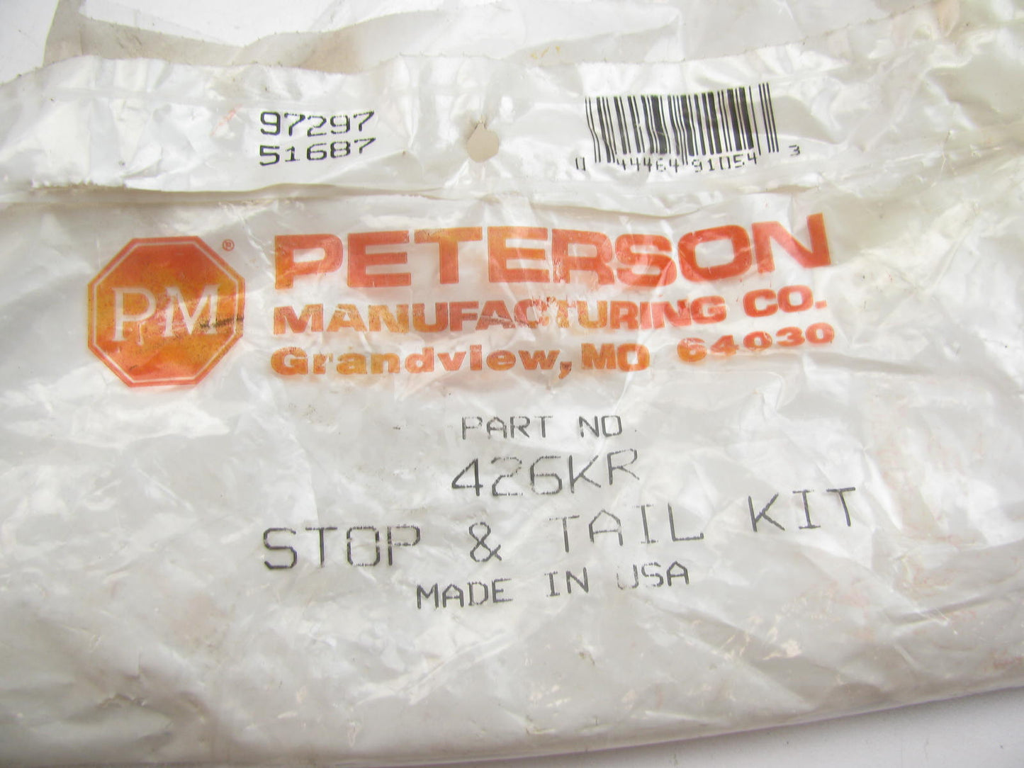 Peterson Manufacturing 426KR Round 4'' Stop & Turn Tail Light Lamp Kit