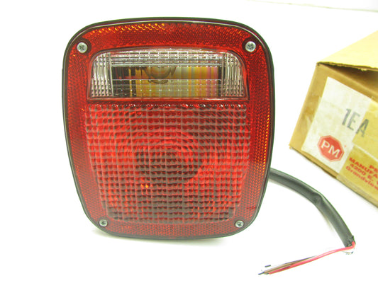 PETERSON 453L Universal Three-Stud Combination Tail Light W/ License Light