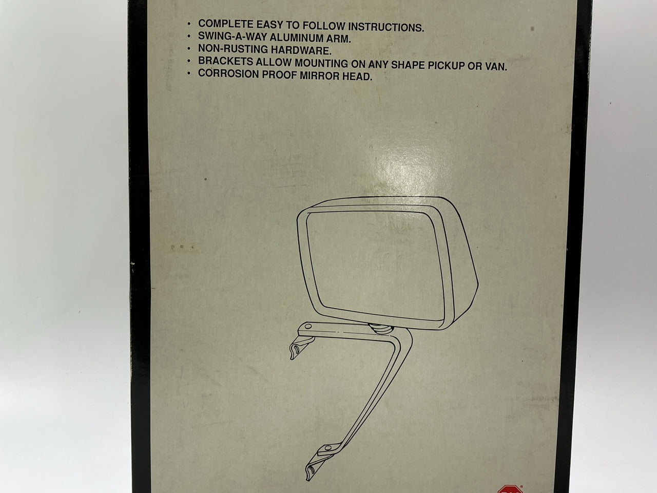 Vintage Peterson Manufacturing 640 Side View Mirror For Van & Pickup Truck