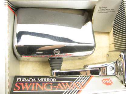 Peterson Manufacturing 647 Swing-Away Eurada Chrome Mirror 8-1/2'' X 5-1/2''