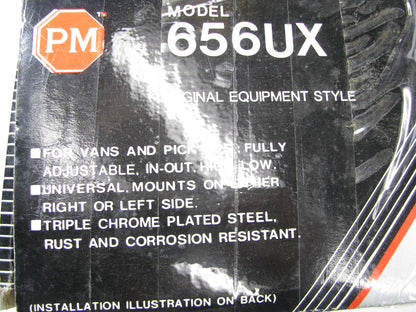 Peterson Manufacturing 656UX Universal Below Eye Mirror Assembly 10-1/2 X 7-1/2''