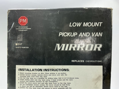 Peterson Manufacturing 657 Large 9- 3/4'' X 7'' Mirror Head.
