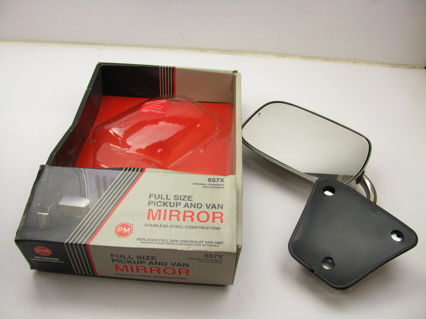 Peterson Manufacturing 657X Universal Mirror Full Size GMC Chevy Pickup And Van