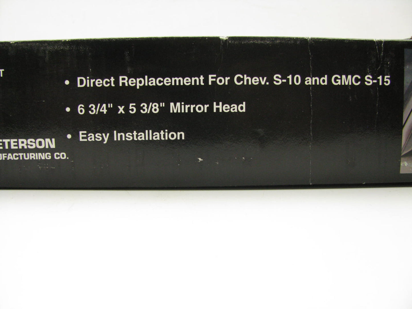 Peterson Manufacturing 814L Left Side Mirror Replacement - Chevy S-10 GMC S15