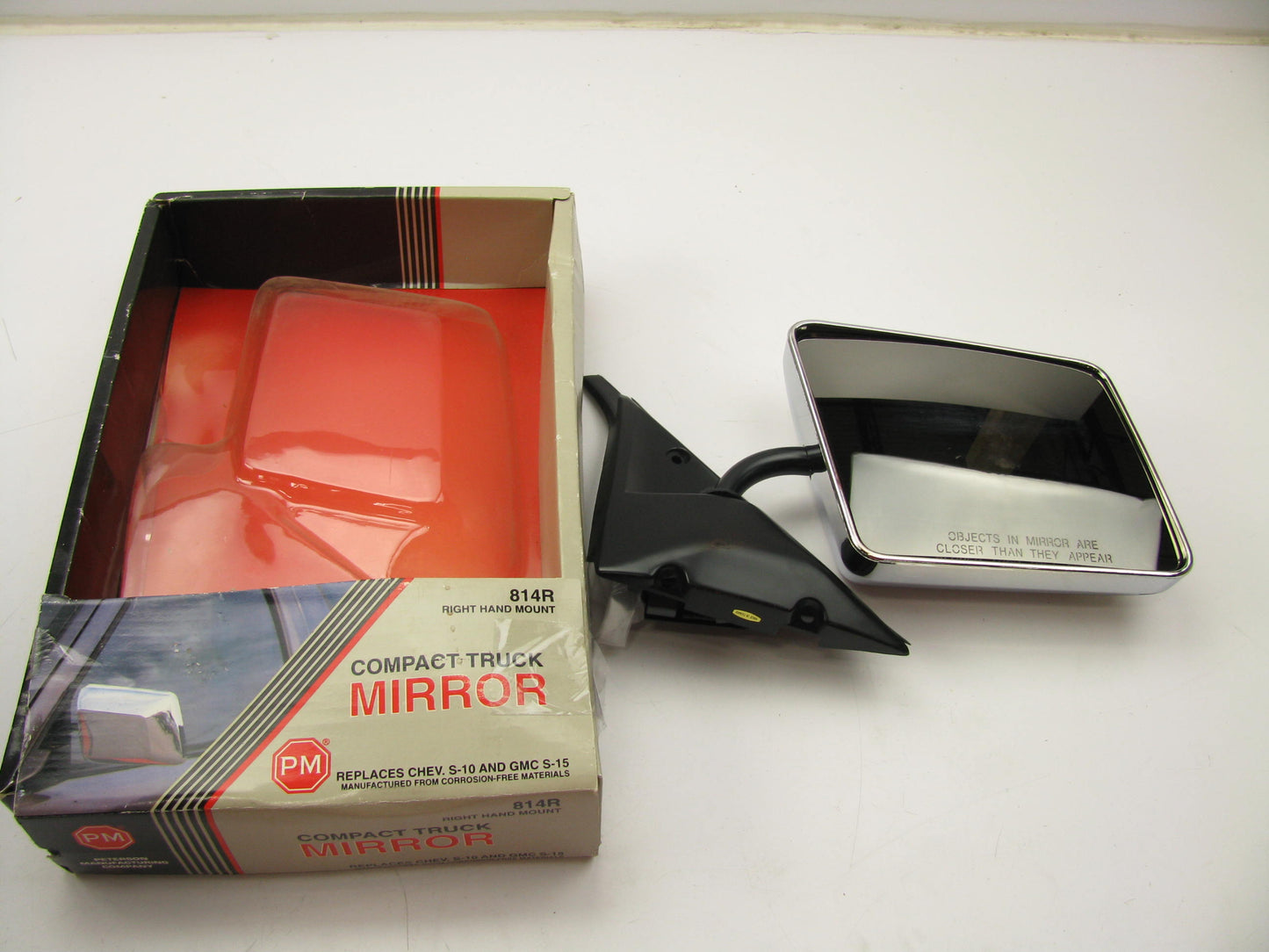 Peterson Manufacturing 814R RIGHT Mirror Replacement For Chevy S-10 GMC S15