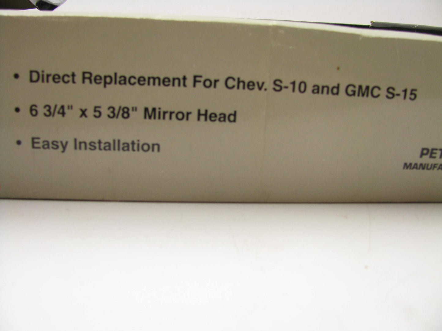 Peterson Manufacturing 814R RIGHT Mirror Replacement For Chevy S-10 GMC S15