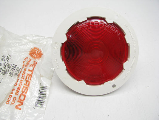 Peterson M424R Sealed, 4'' Round Stop, Turn & Tail Light. Flange Mount