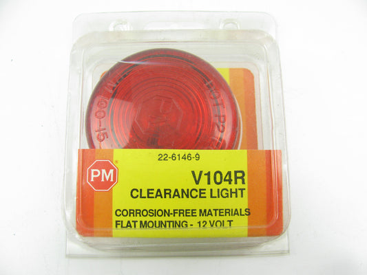 Peterson Manufacturing V104R Red Clearance Side Marker Light Lamp 12V