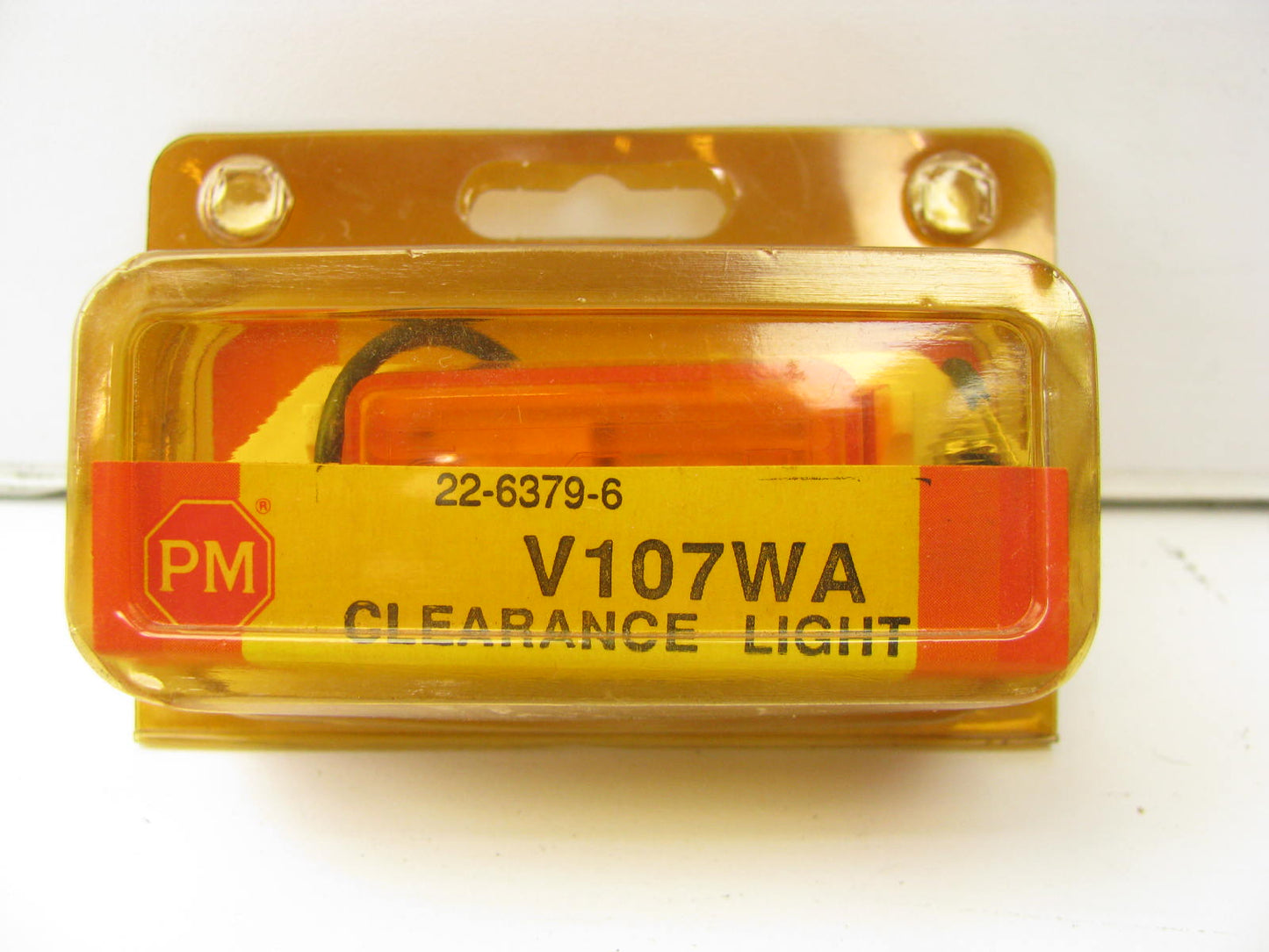 Peterson Manufacturing V107WA Amber Lens Clearance Side Marker Light Lamp