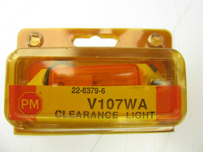 Peterson Manufacturing V107WA Amber Lens Clearance Side Marker Light Lamp