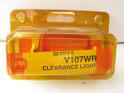 Peterson Manufacturing V107WR Red Mini Clearance Side Marker Light Lamp